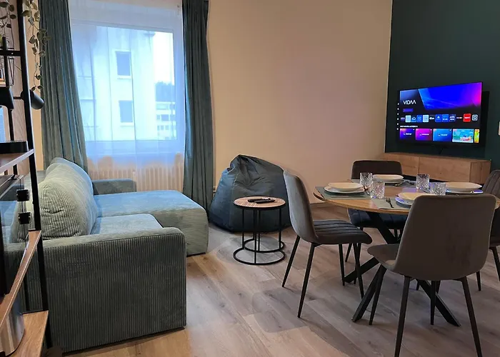 Dein Zuhause In Passau, Modern, Zentral, Parkplatz, Kueche, Terasse *
