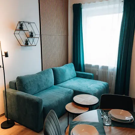 Апартаменты Dein Zuhause In Passau, Modern, Zentral, Parkplatz, Kueche, Terasse